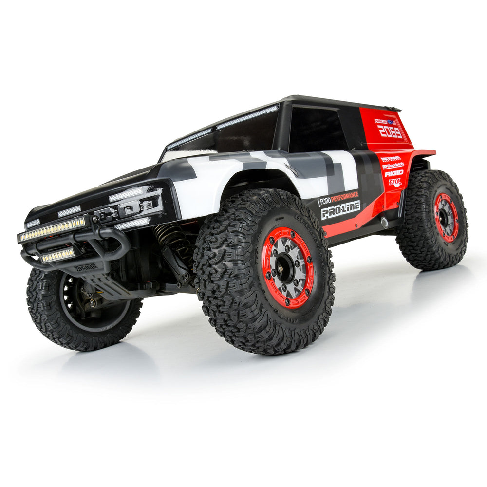 Pro-Line Racing Raid Bead-Loc 2.2"/3.0" 12 & 14mm SC Wheels 2 Red 1:10 PRO281105