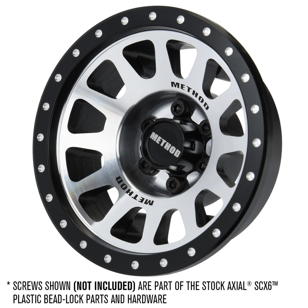 Pro-Line Racing Method 305 Alum 2.9"+2 Offset SCX6 Wheel Faces(2) 1:6 PRO2814-00