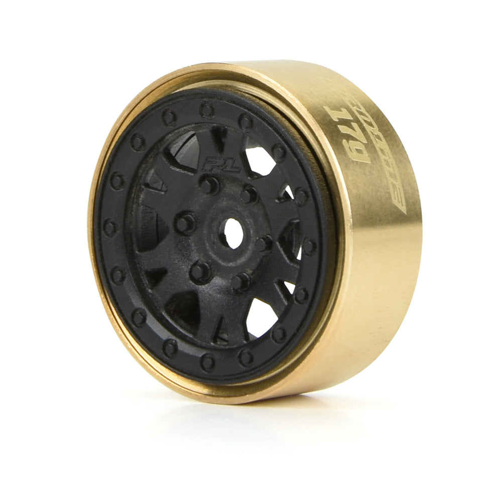 Pro-Line Racing Brass Internal Bead-Loc Rings F/R (2) 1:24 PRO2818-00
