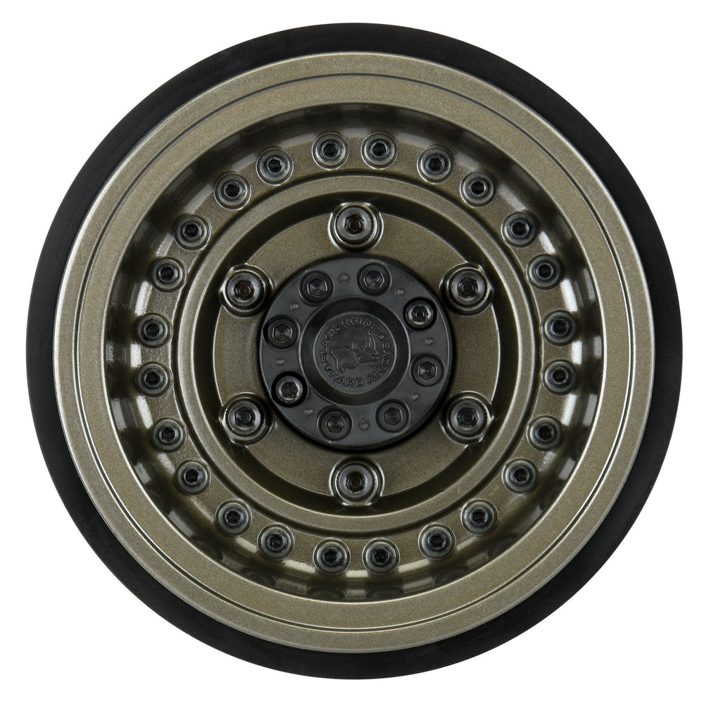 Pro-Line Racing Black Rhino Armory 2.9" Dual Offset SCX6 Wheels 2 1:6 PRO2826-00