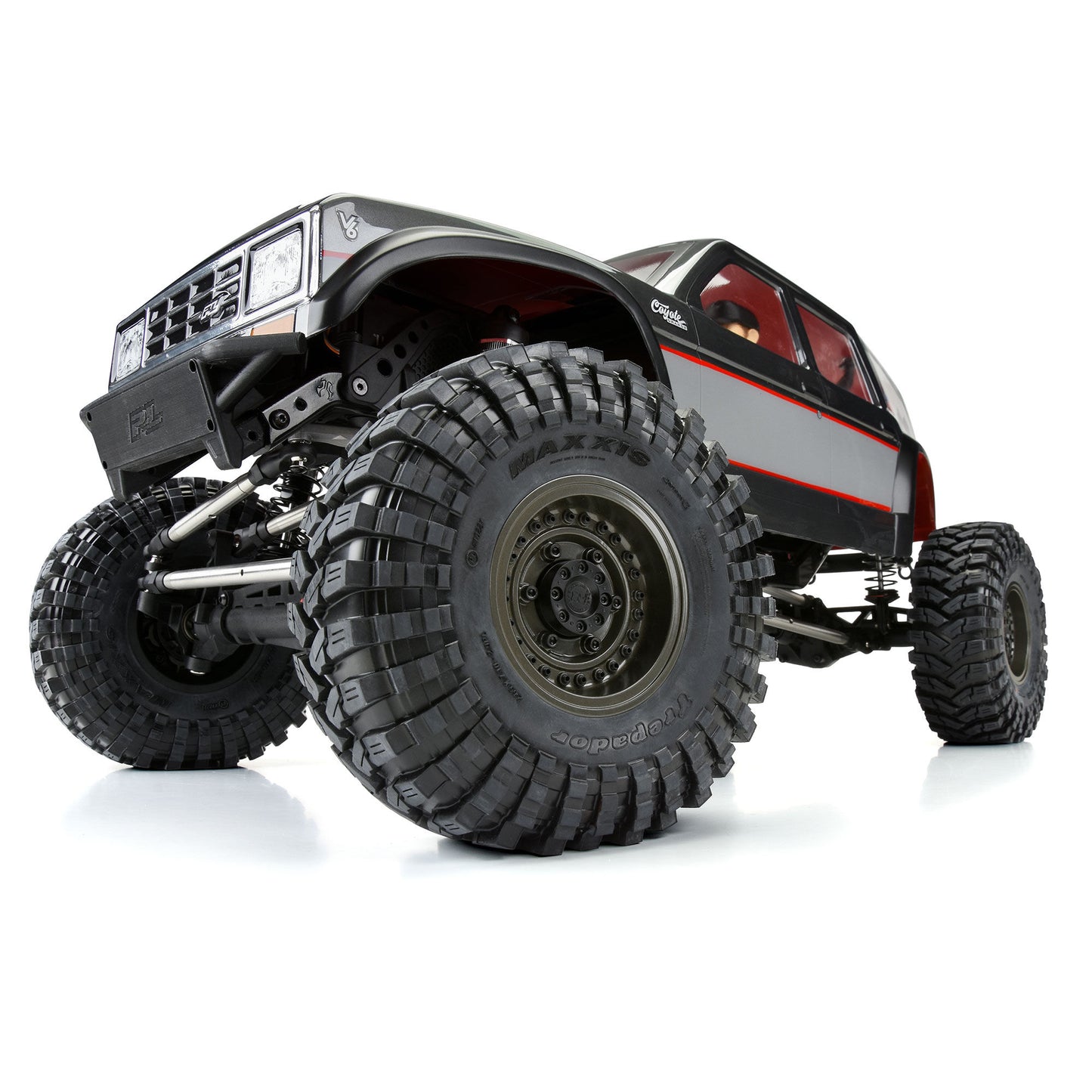 Pro-Line Racing Black Rhino Armory 2.9" Dual Offset SCX6 Wheels 2 1:6 PRO2826-00