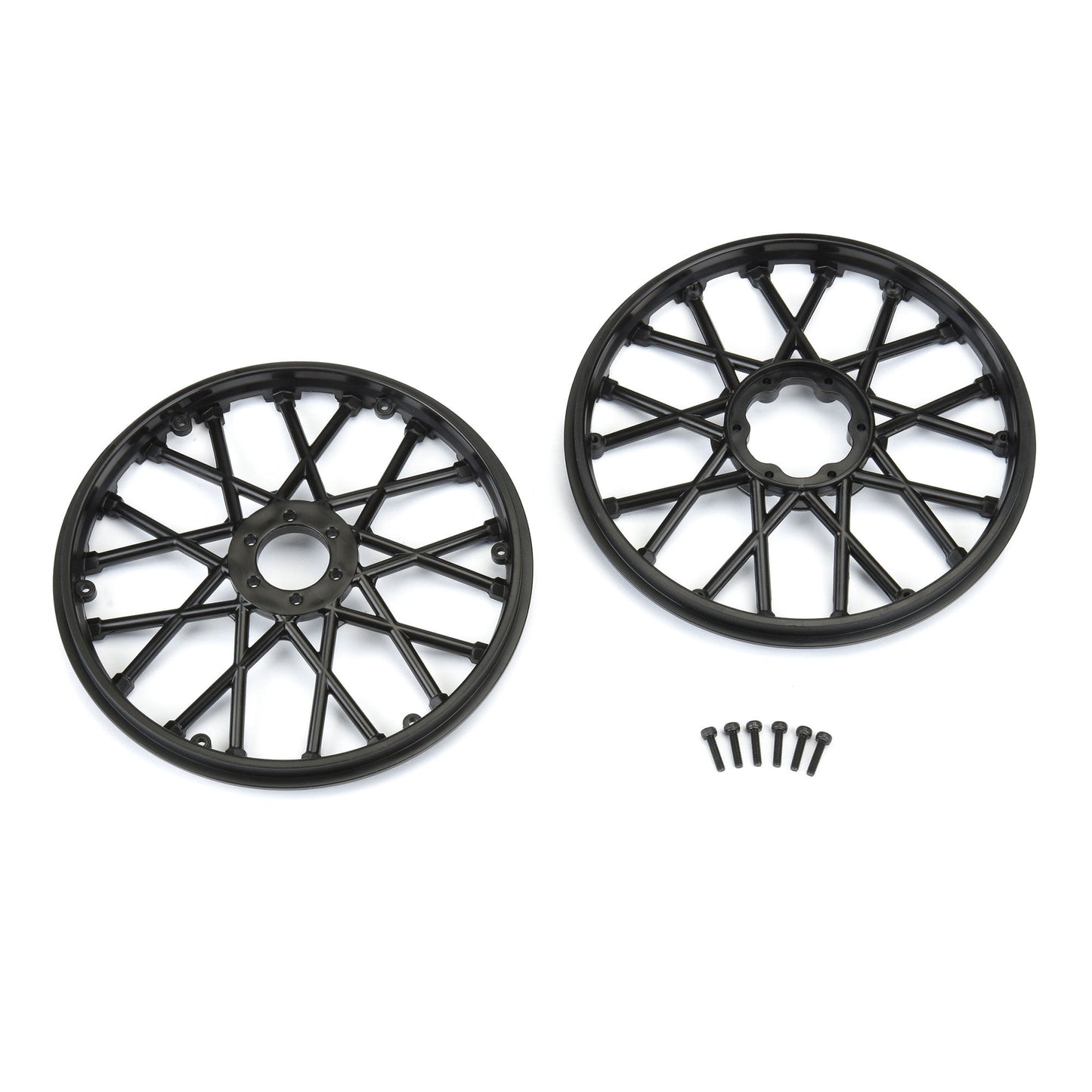 Pro-Line Racing Bullyspoke V2 Bead Front Wheel Black: Promoto-MX 1:4 PRO283203