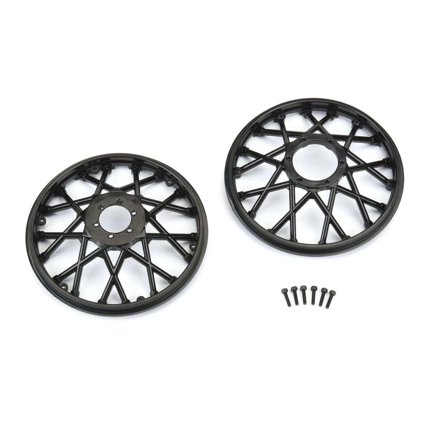 Pro-Line Racing Bullyspoke V2 Bead Rear Wheel Black: Promoto-MX 1:4 PRO283303
