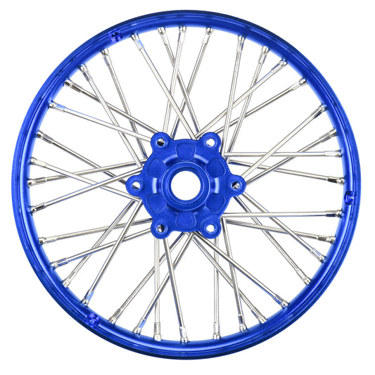 Pro-Line Racing ProSpec Aluminum V2 Bead Front Wheel Blue/Blue 1 1:4 PRO283600T1