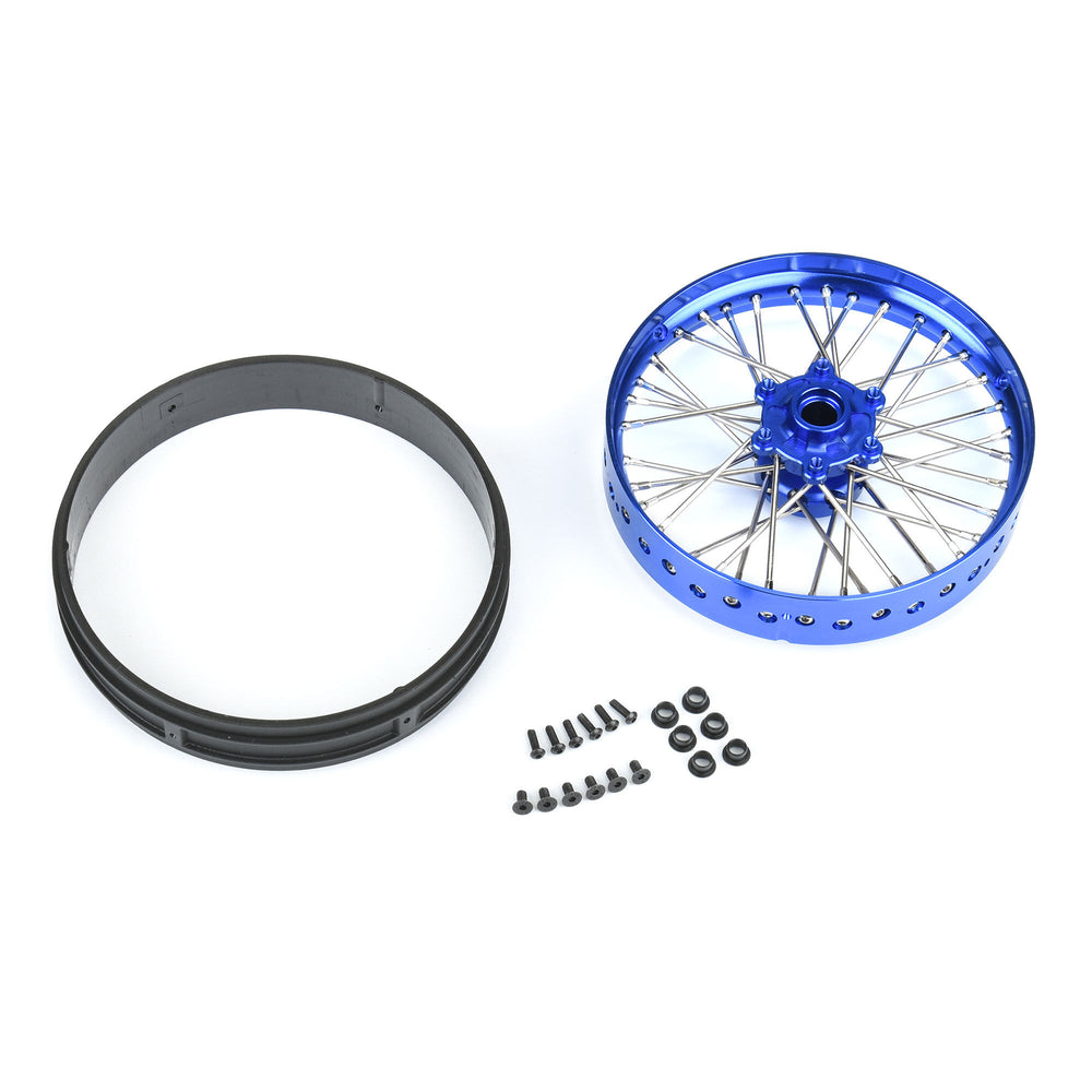 Pro-Line Racing ProSpec Aluminum V2 Bead Front Wheel Blue/Blue 1 1:4 PRO283600T1