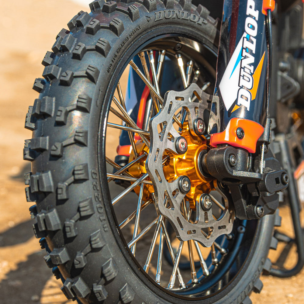 Pro-Line Racing ProSpec Aluminum V2 Bead Front Wheel Black/Gold1 1:4 PRO283600T3