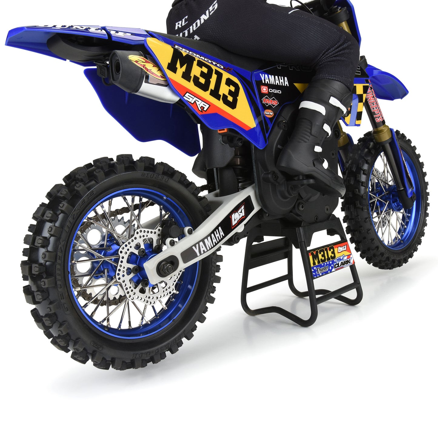 Pro-Line Racing Pro-Spec Aluminum V2 Bead Rear Wheel Blue/Blue 1 1:4 PRO283700T1