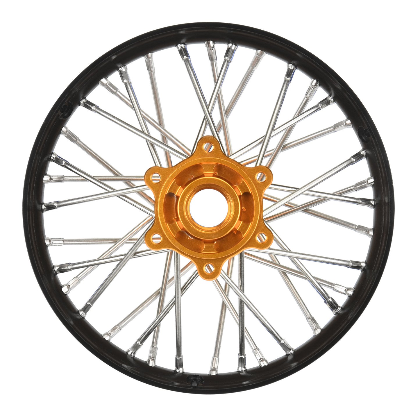 Pro-Line Racing ProSpec Aluminum V2 Bead Rear Wheel Black/Gold 1 1:4 PRO283700T3