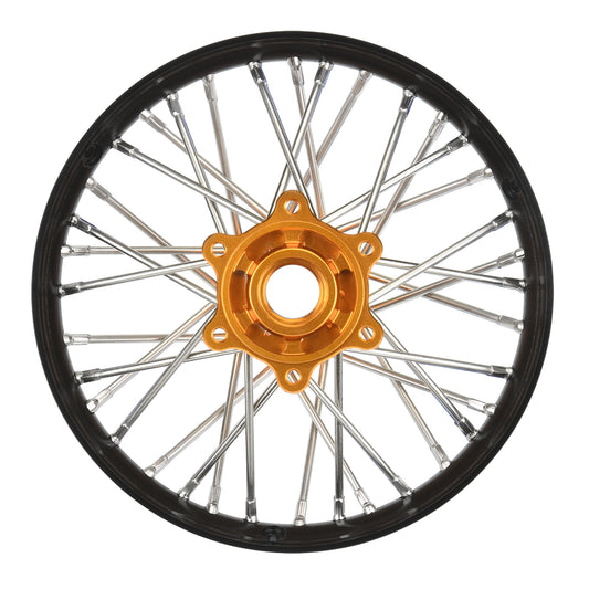 Pro-Line Racing ProSpec Aluminum V2 Bead Rear Wheel Black/Gold 1 1:4 PRO283700T3