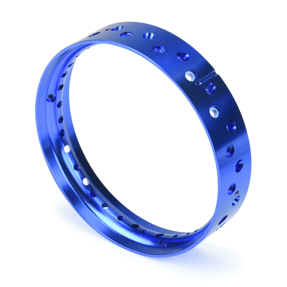 Pro-Line Racing Pro-Spec Aluminum Rear Rim Blue: Promoto-MX 1:4 PRO283705