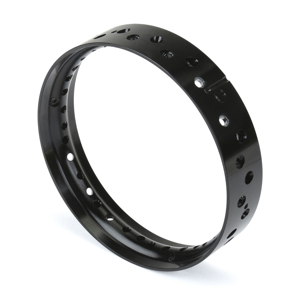 Pro-Line Racing Pro-Spec Aluminum Rear Rim Black: Promoto-MX 1:4 PRO283706