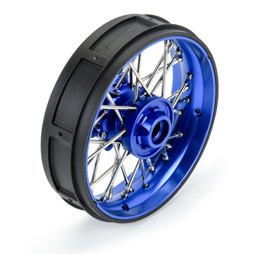 Pro-Line Racing Pro-Spec Alumi V2 Bead Front Wheel Blue/Blue (1) 1:4 PRO284700T1