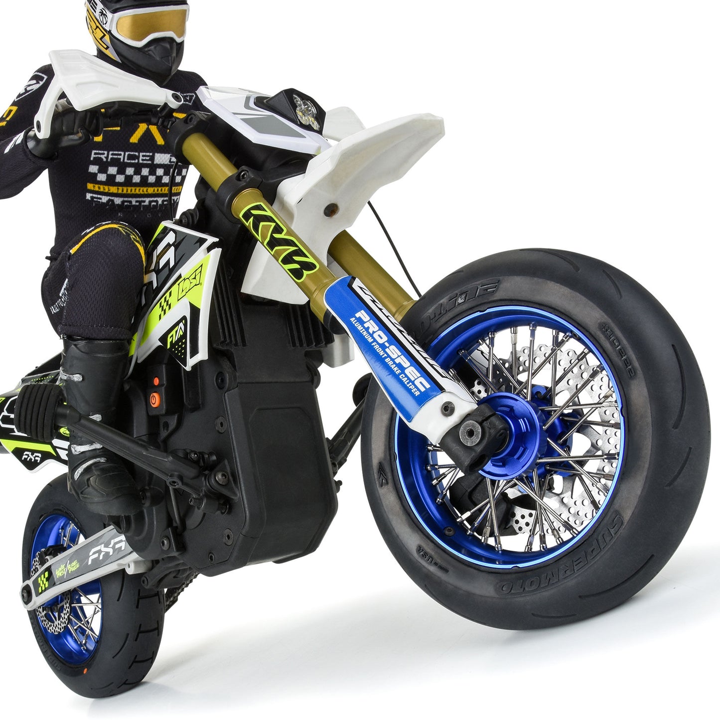 Pro-Line Racing Pro-Spec Alumi V2 Bead Front Wheel Blue/Blue (1) 1:4 PRO284700T1