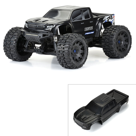 Pro-Line Racing Pre-Cut Brute Bash Armor Black Body: X-MAXX 1:5 PRO3513-18
