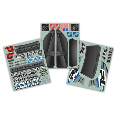 Pro-Line Racing Pre-Cut Brute Bash Armor Black Body: X-MAXX 1:5 PRO3513-18