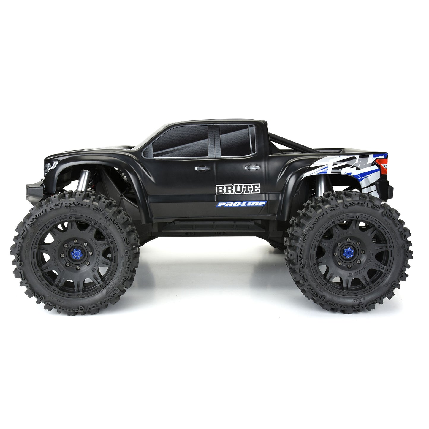 Pro-Line Racing Pre-Cut Brute Bash Armor Black Body: X-MAXX 1:5 PRO3513-18