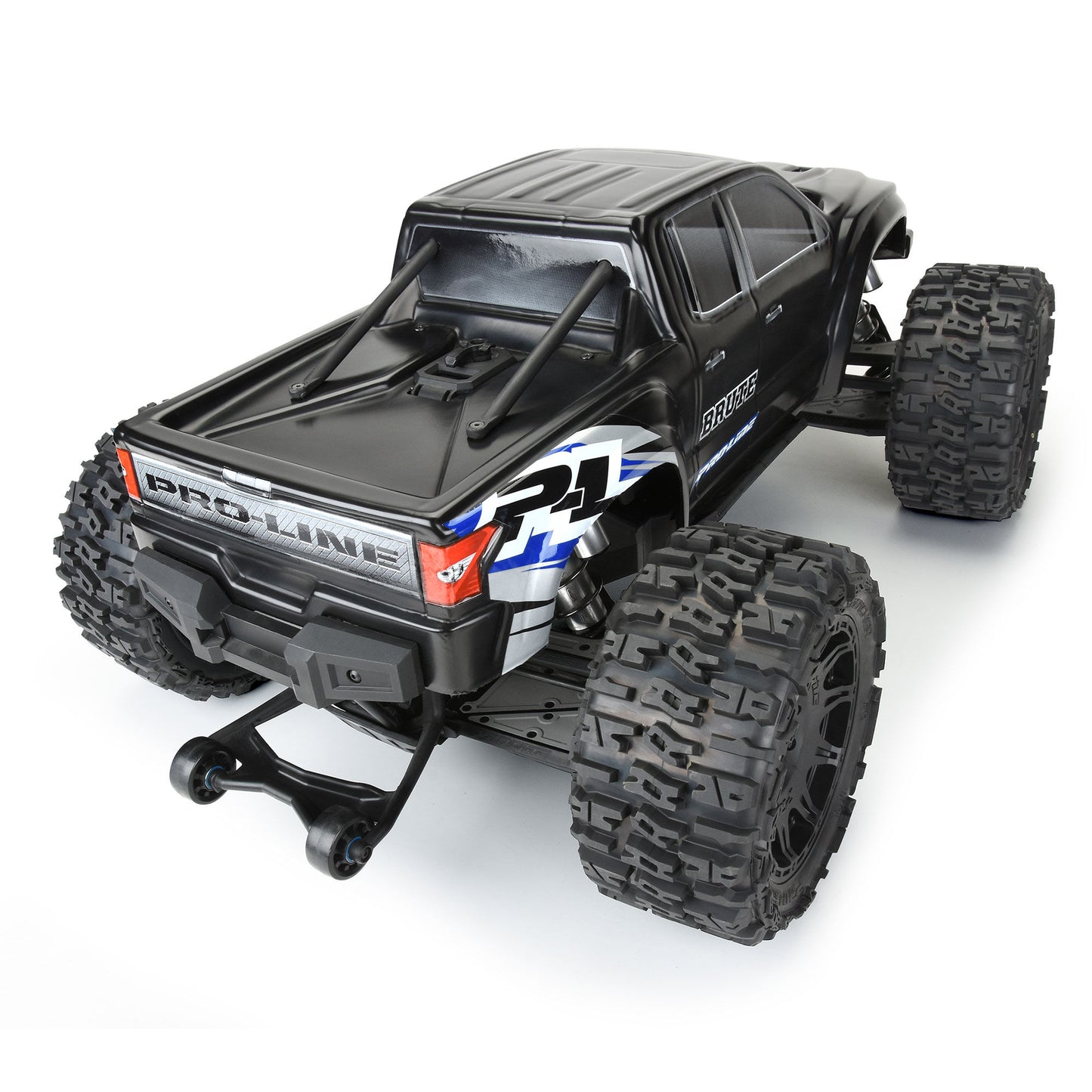 Pro-Line Racing Pre-Cut Brute Bash Armor Black Body: X-MAXX 1:5 PRO3513-18