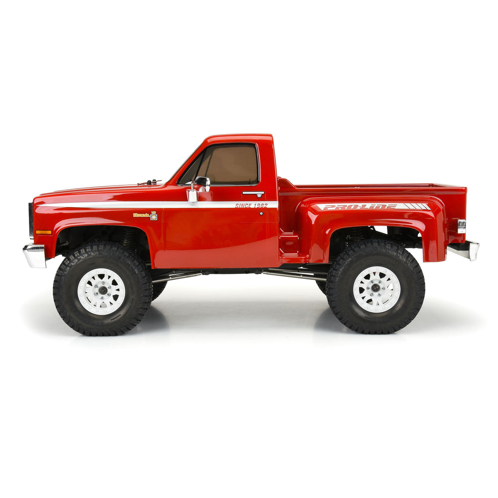 Pro-Line Racing 1982 Chevy K-10 Clear Body Set w/Scale Accessories PRO3600-00