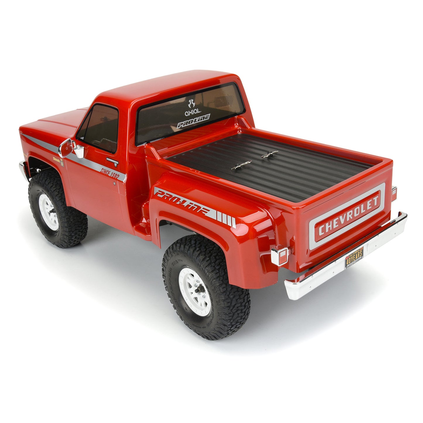 Pro-Line Racing 1982 Chevy K-10 Clear Body Set w/Scale Accessories PRO3600-00