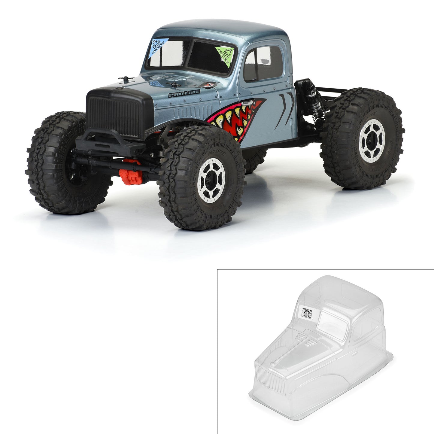 Pro-Line 1:10 Comp Wagon Cab-Only Clear Body 12.3" (313mm) Weelbase C PRO3606-00