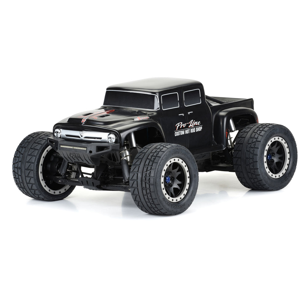 Pro-Line Racing Pre-Cut Ford F-100 Bash Armor Black Body: X-MAXX 1:5 PRO361018