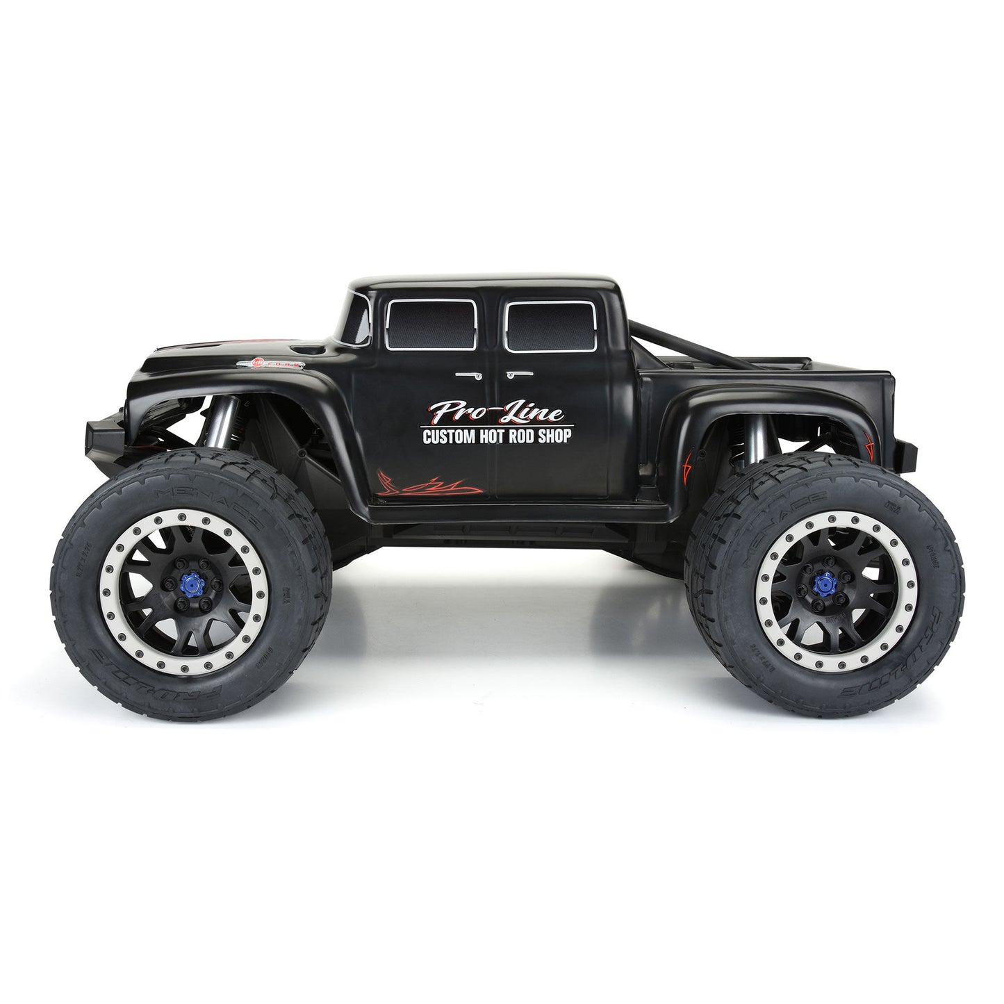 Pro-Line Racing Pre-Cut Ford F-100 Bash Armor Black Body: X-MAXX 1:5 PRO361018