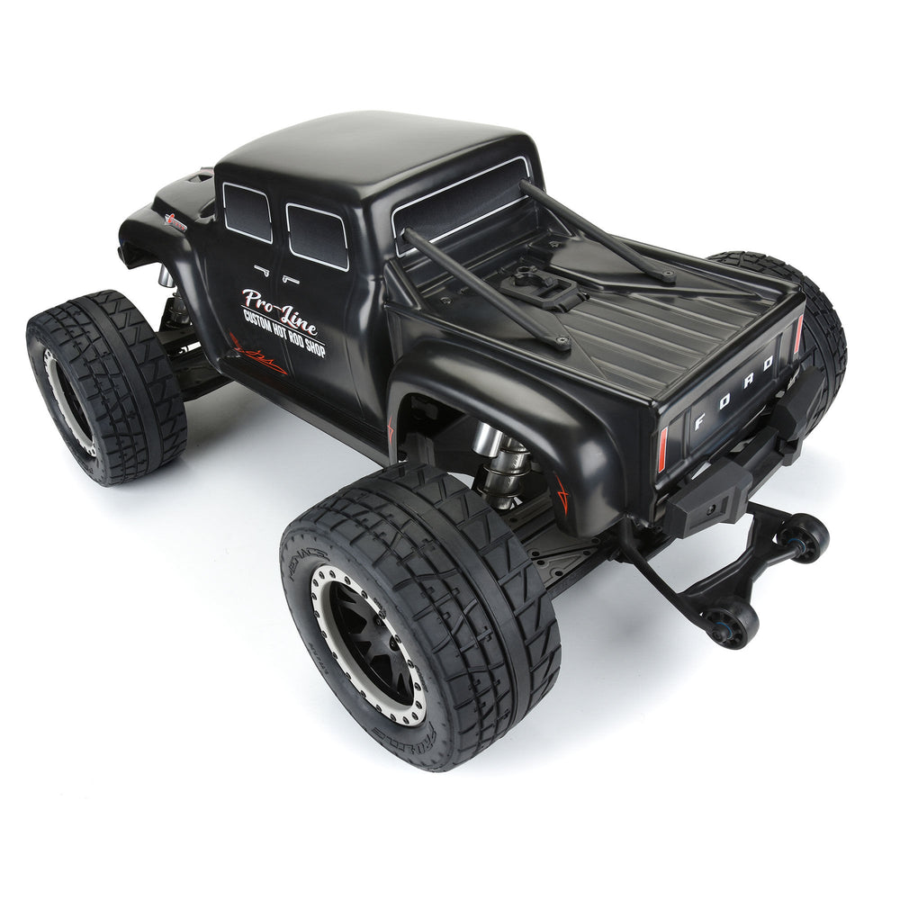 Pro-Line Racing Pre-Cut Ford F-100 Bash Armor Black Body: X-MAXX 1:5 PRO361018
