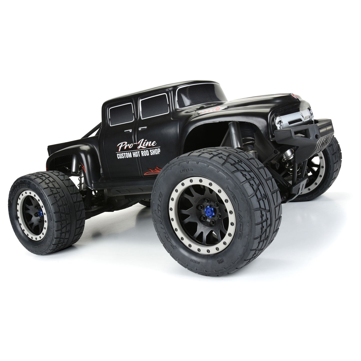 Pro-Line Racing Pre-Cut Ford F-100 Bash Armor Black Body: X-MAXX 1:5 PRO361018