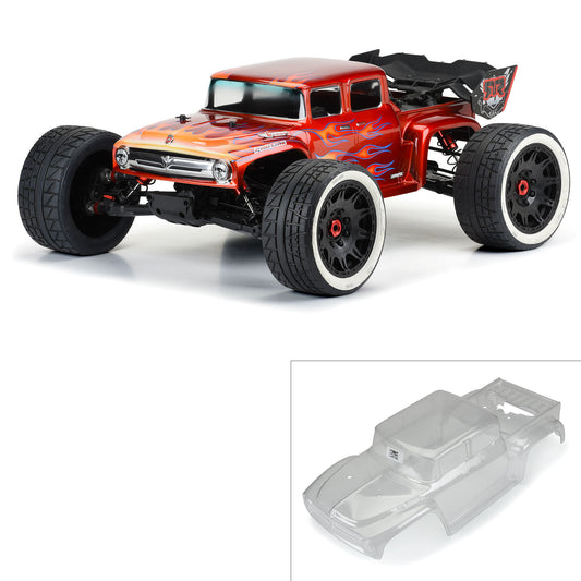 Pro-Line 1:5 Pre-Cut 1956 Ford F-100 Clear Body: Kraton 8S PRO3611-17