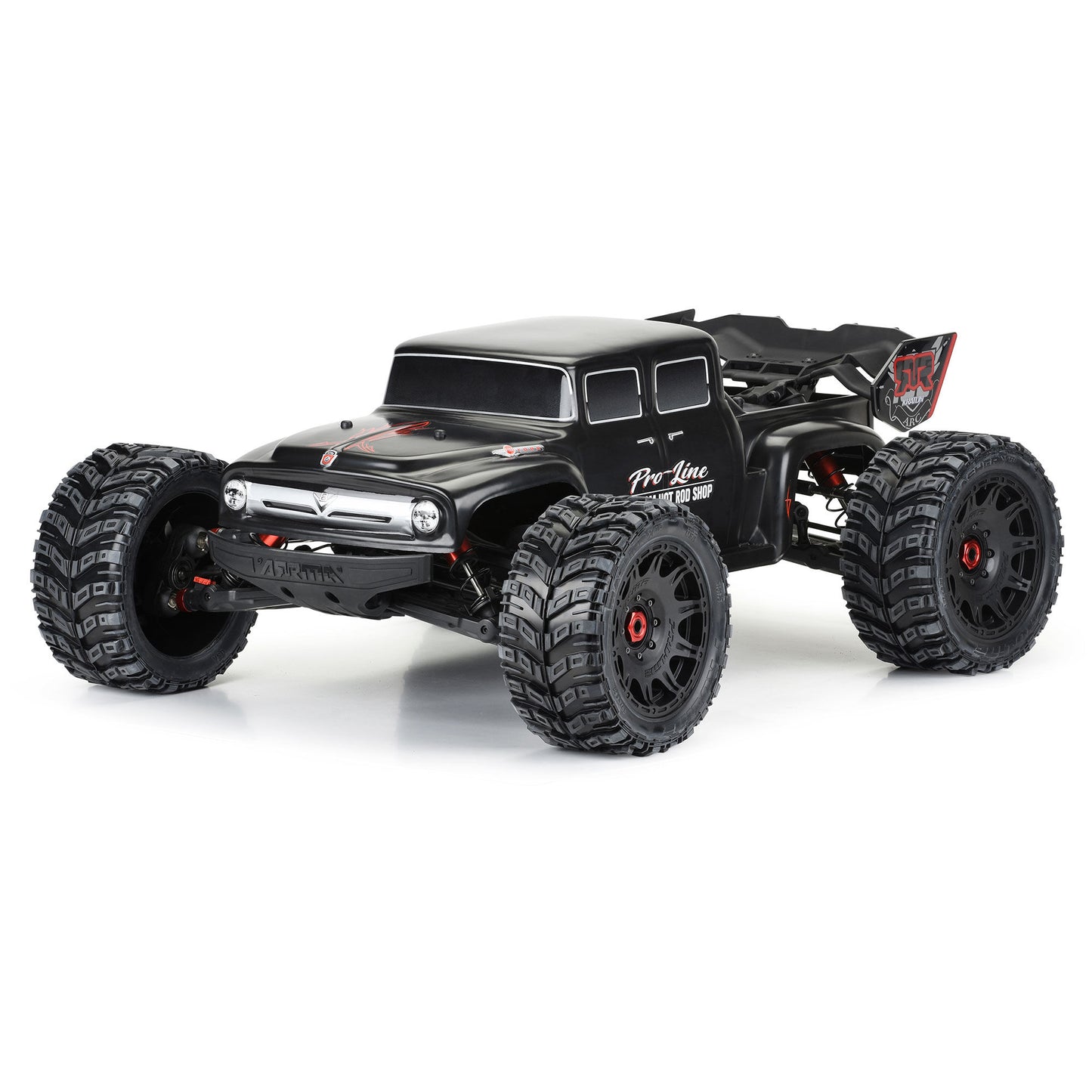 Pro-Line Racing Pre-Cut Ford F100 Bash Armor Black Body: Kraton 8S 1:5 PRO361118