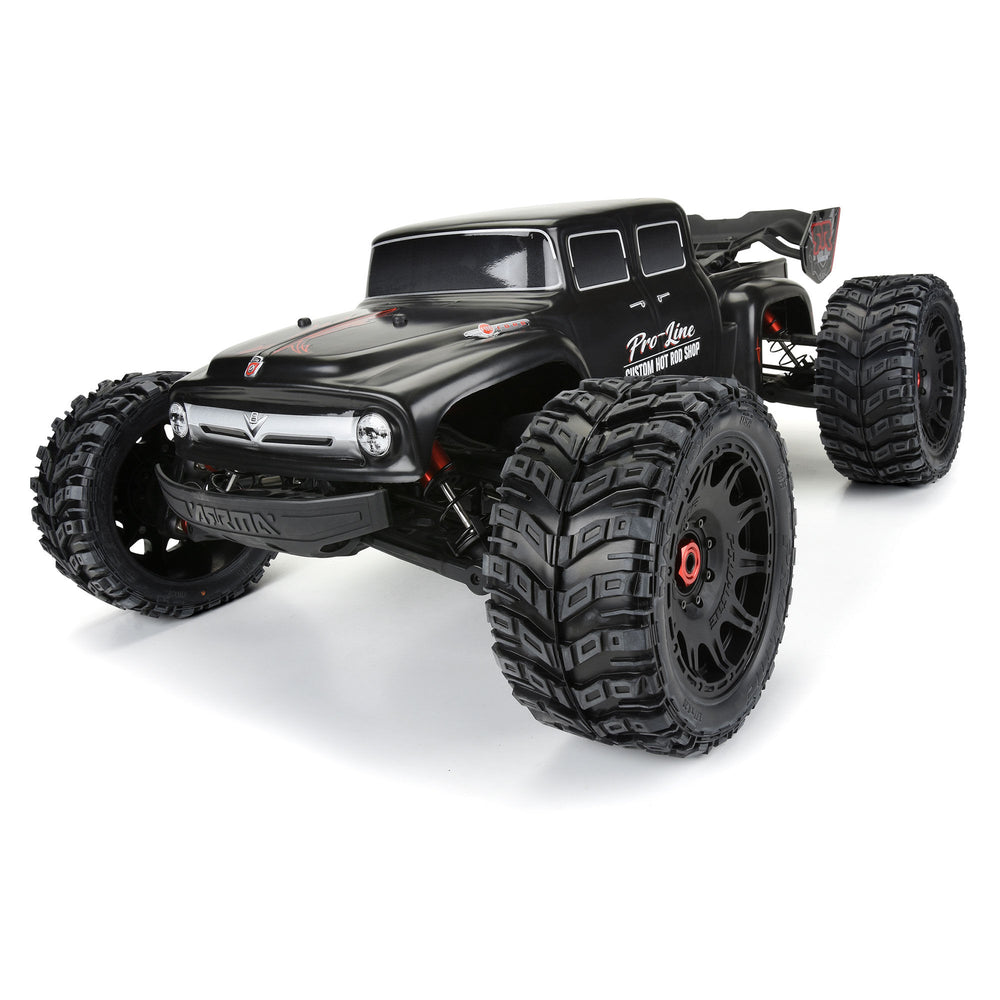 Pro-Line Racing Pre-Cut Ford F100 Bash Armor Black Body: Kraton 8S 1:5 PRO361118