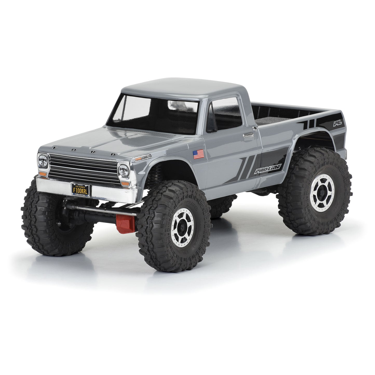 Pro-Line Racing 1967 Ford F-100 Clear Body 12.3" Wheelbase Craw 1:10 PRO3613-00
