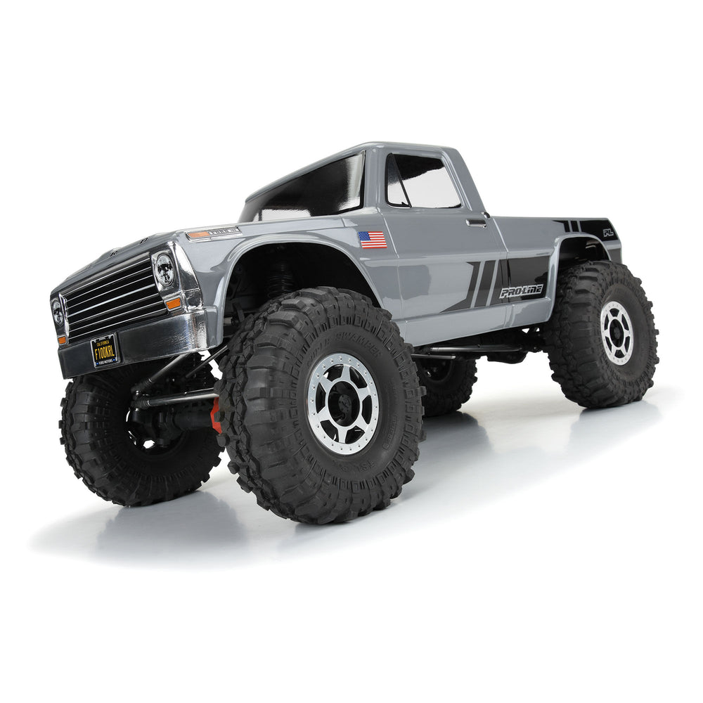 Pro-Line Racing 1967 Ford F-100 Clear Body 12.3" Wheelbase Craw 1:10 PRO3613-00