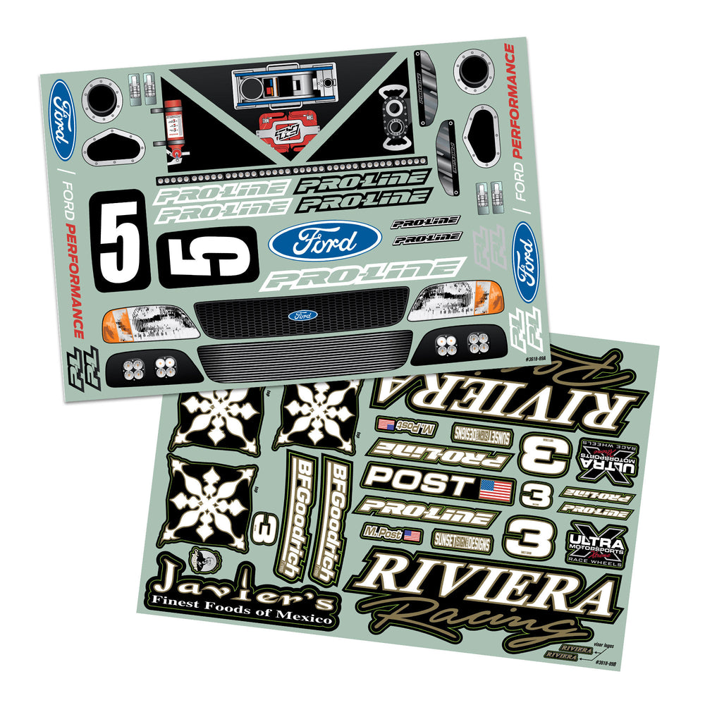 Pro-Line Racing PreCut 97 Ford F150 Trophy Truck Riviera Edition Tough PRO361818