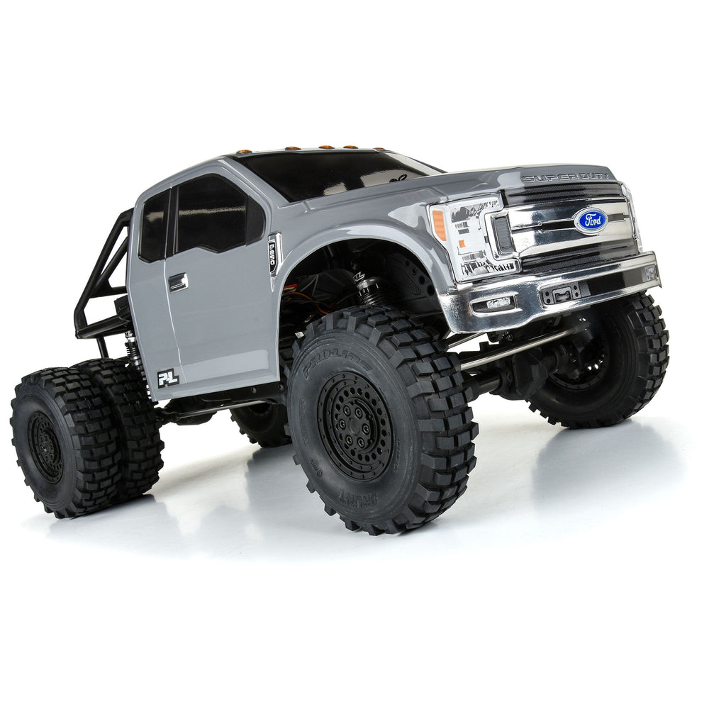 Pro-Line Racing 2017 Ford F250 SuperDuty Clear Cab Body 12.3" WB 1:10 PRO3619-00