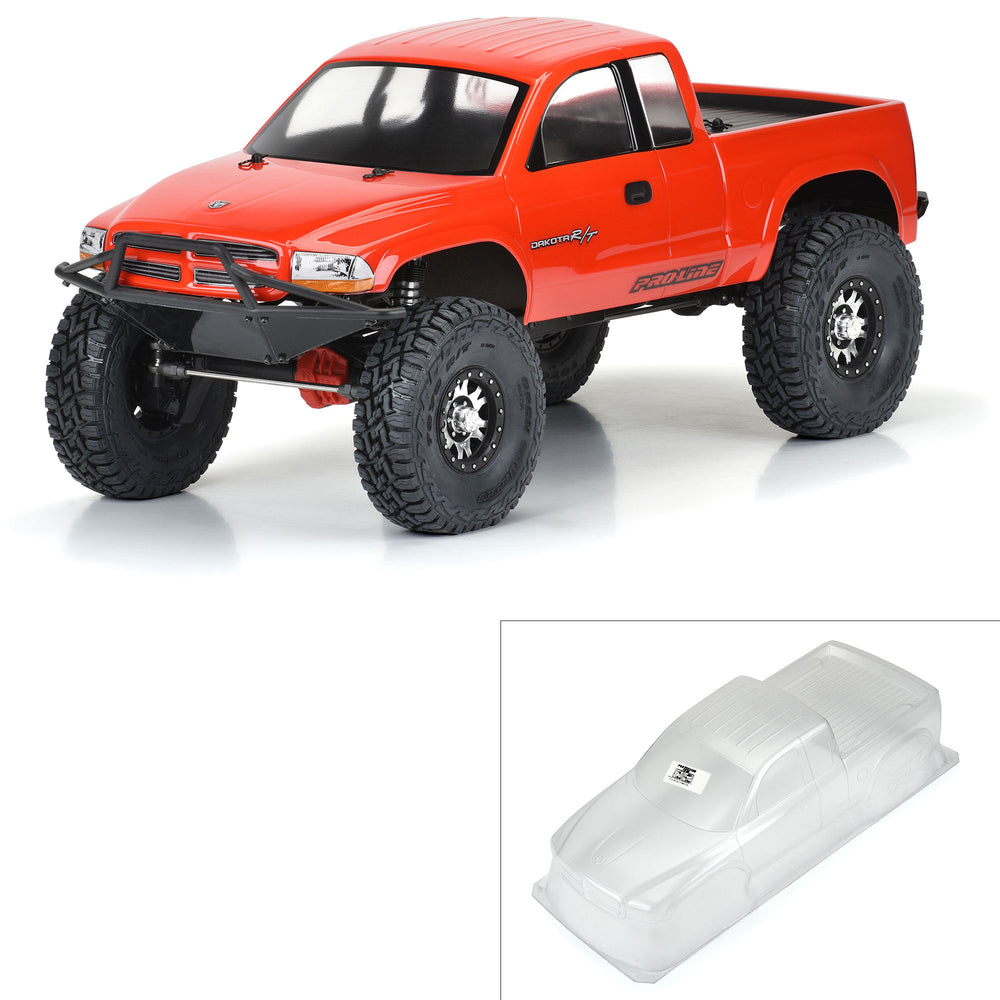 Pro-Line Racing 1997 Dodge Dakota Clear Body for 12.3" Wheelbase Sca PRO362000