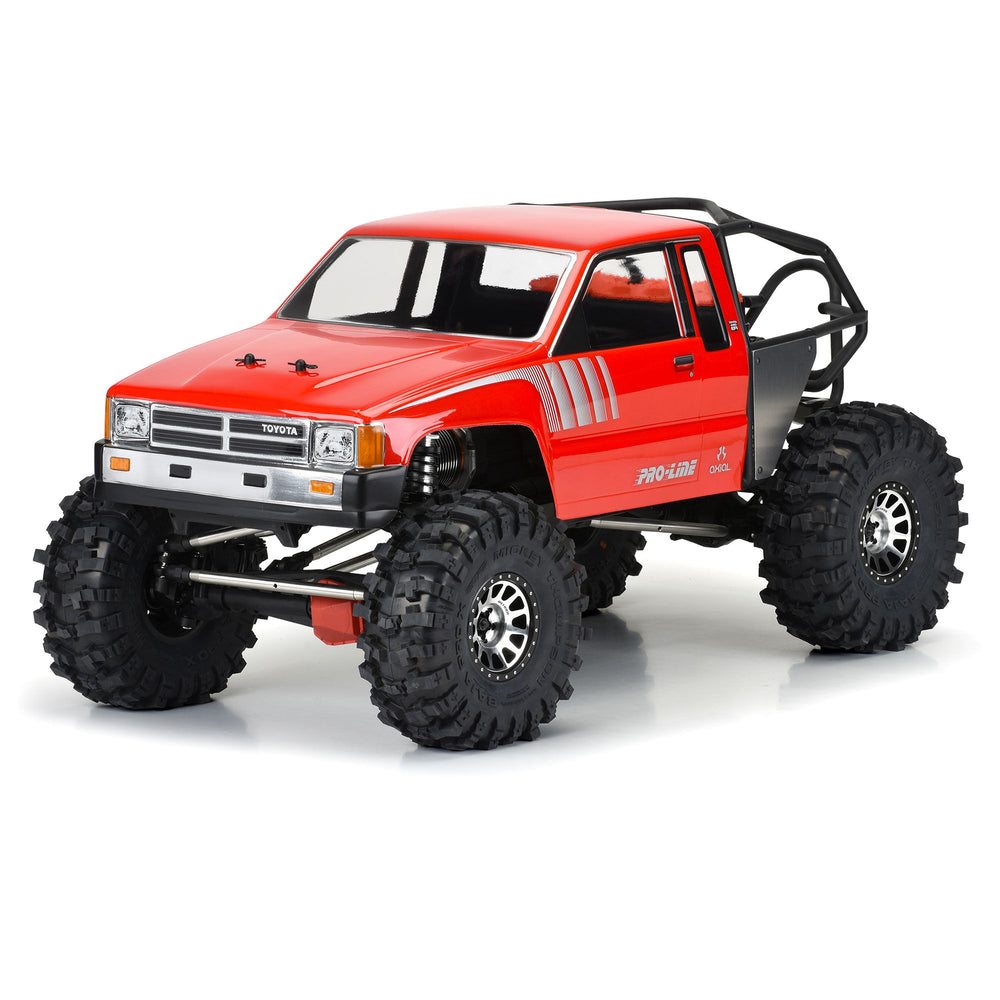 Pro-Line Racing 1985 Toyota Hilux SR5 Cab-Only Clear Body: SCX6 1:6 PRO3622-00