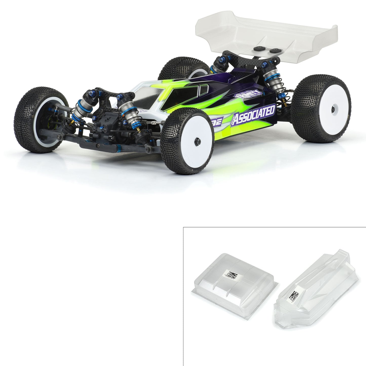 Pro-Line Racing Sector Light Weight Clear Body: AE B74.2 1:10 PRO362925