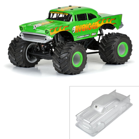 Pro-Line Racing 1957 Chevy Bel Air Avenger Clear Body LMT, Crawler 1:8 PRO363000