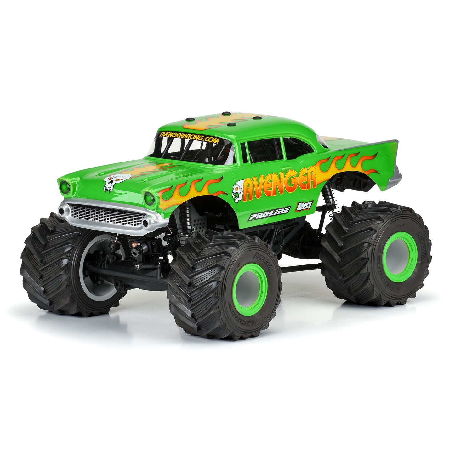 Pro-Line Racing 1957 Chevy Bel Air Avenger Clear Body LMT, Crawler 1:8 PRO363000