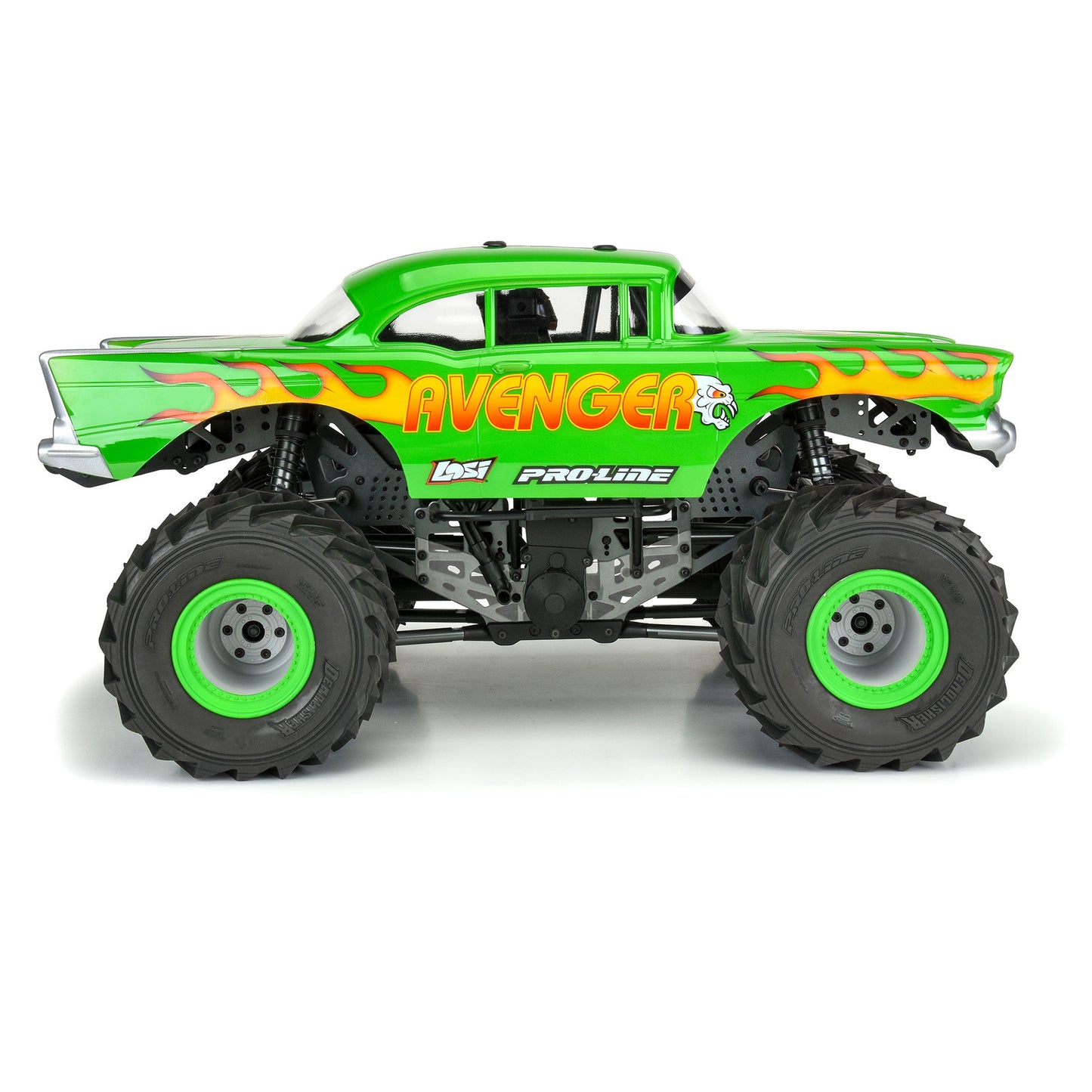 Pro-Line Racing 1957 Chevy Bel Air Avenger Clear Body LMT, Crawler 1:8 PRO363000