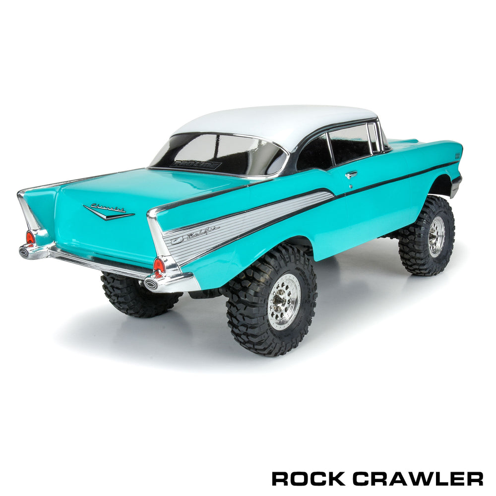 Pro-Line Racing 1957 Chevy Bel Air Avenger Clear Body LMT, Crawler 1:8 PRO363000