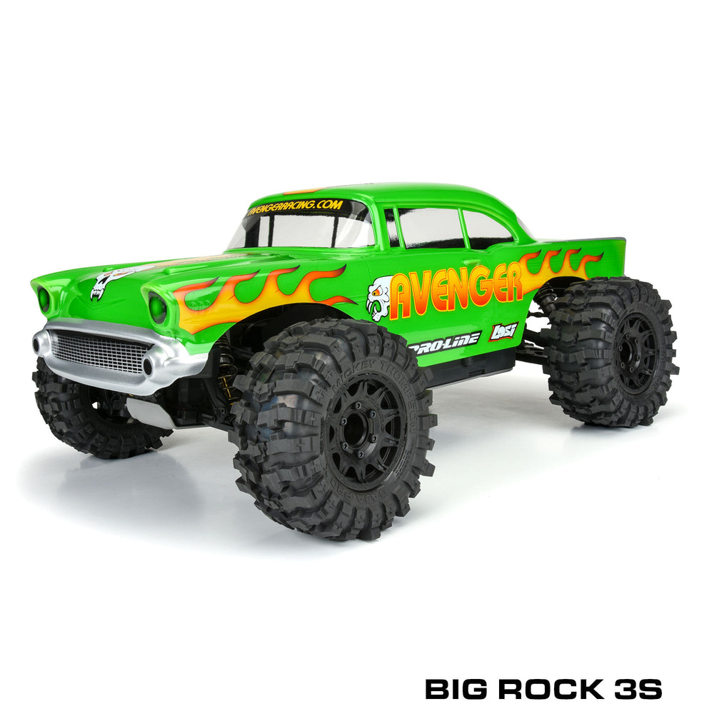 Pro-Line Racing 1957 Chevy Bel Air Avenger Clear Body LMT, Crawler 1:8 PRO363000
