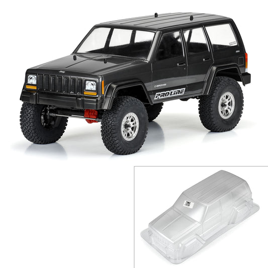 Pro-Line Racing 2001 Jeep Cherokee Clear Body 12.3" Wheelbase C 1:10 PRO363500