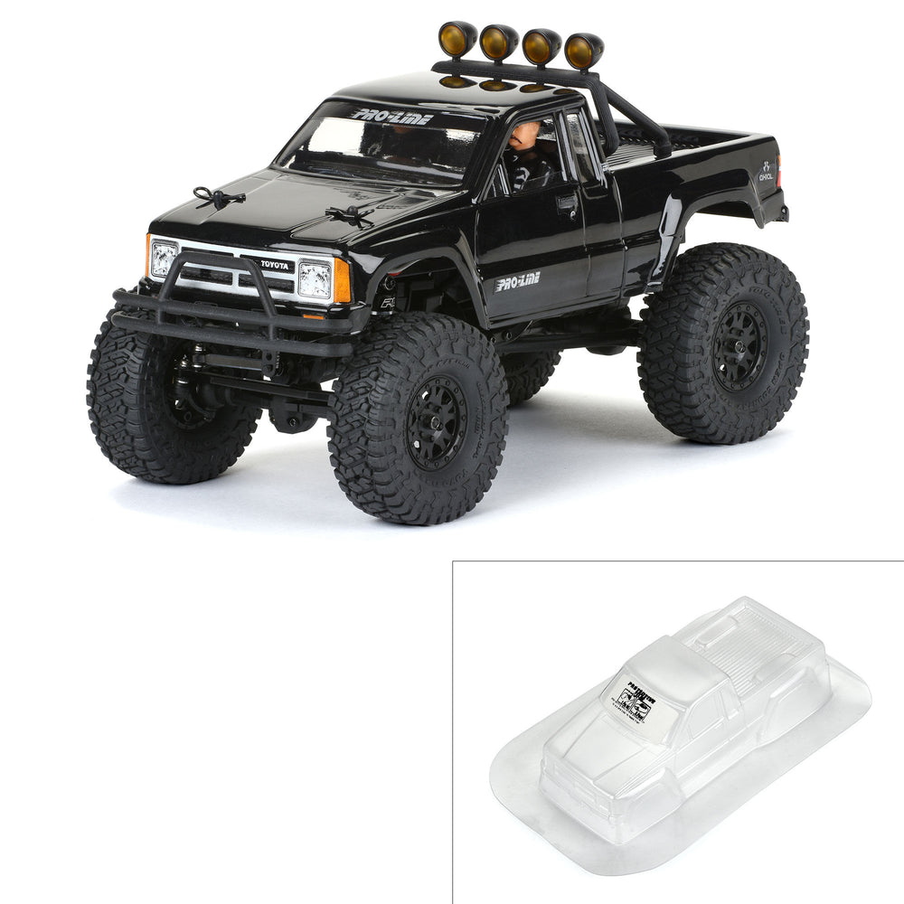 Pro-Line Racing 1985 Toyota HiLux SR5 Clear Body: SCX24 PRO363600