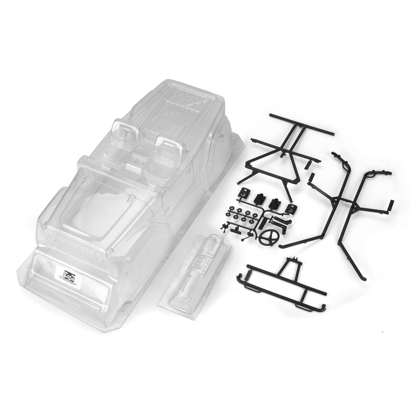 Pro-Line Racing 2004 Jeep LJ Clear Body/Trail Cage 12.3"Wheelbase 1:10 PRO364400