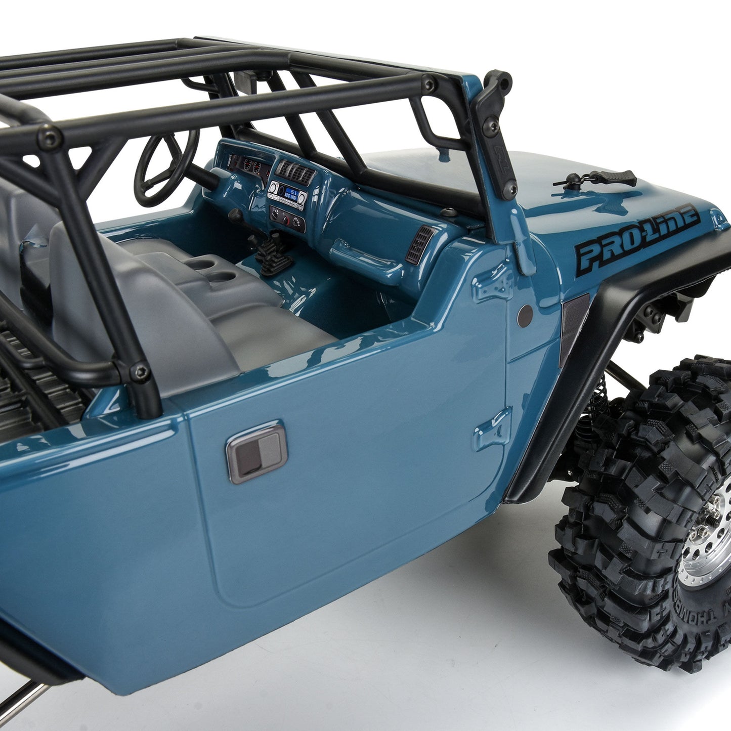 Pro-Line Racing 2004 Jeep LJ Clear Body/Trail Cage 12.3"Wheelbase 1:10 PRO364400