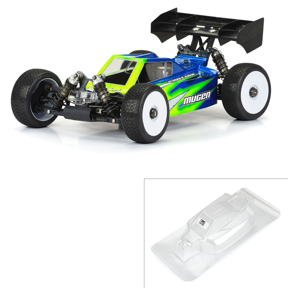 Pro-Line Racing Sector Clear Body: Mugen MBX8/MBX8R 1:8 PRO366000