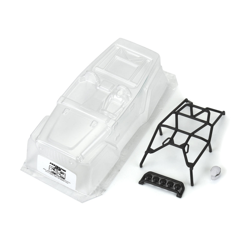 Pro-Line Racing 2004 Jeep LJ Clear Body/Trail Cage: SCX24 1:24 PRO366400