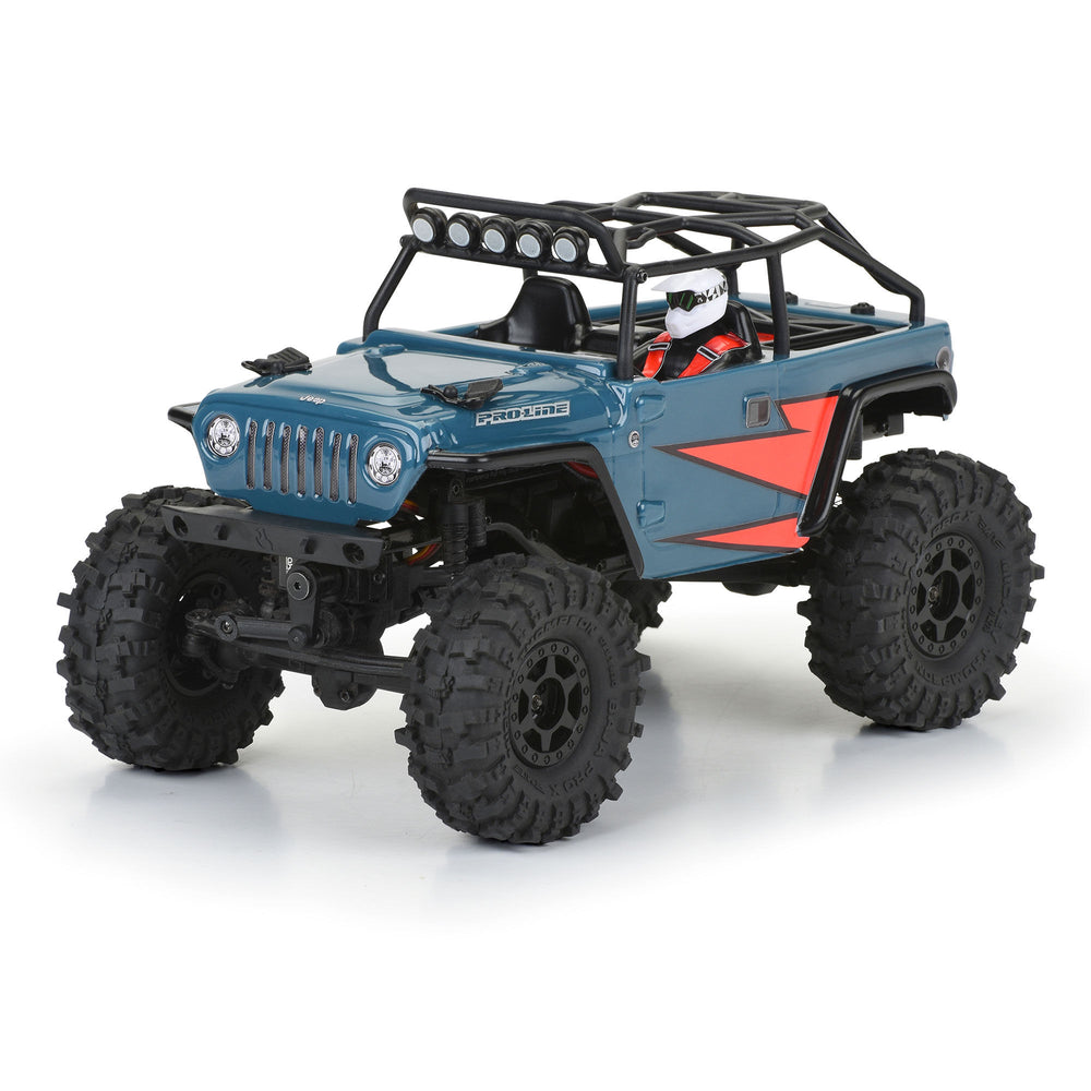 Pro-Line Racing 2004 Jeep LJ Clear Body/Trail Cage: SCX24 1:24 PRO366400
